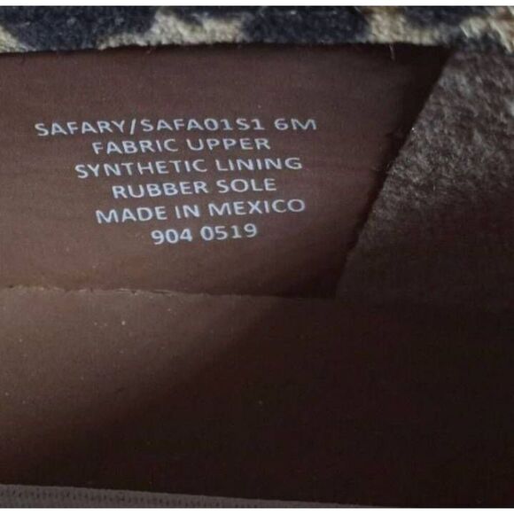 STEVE MADDEN SAFARI LEOPARD PRINT SNEAKERS SZ.6 EUC - Picture 10 of 10